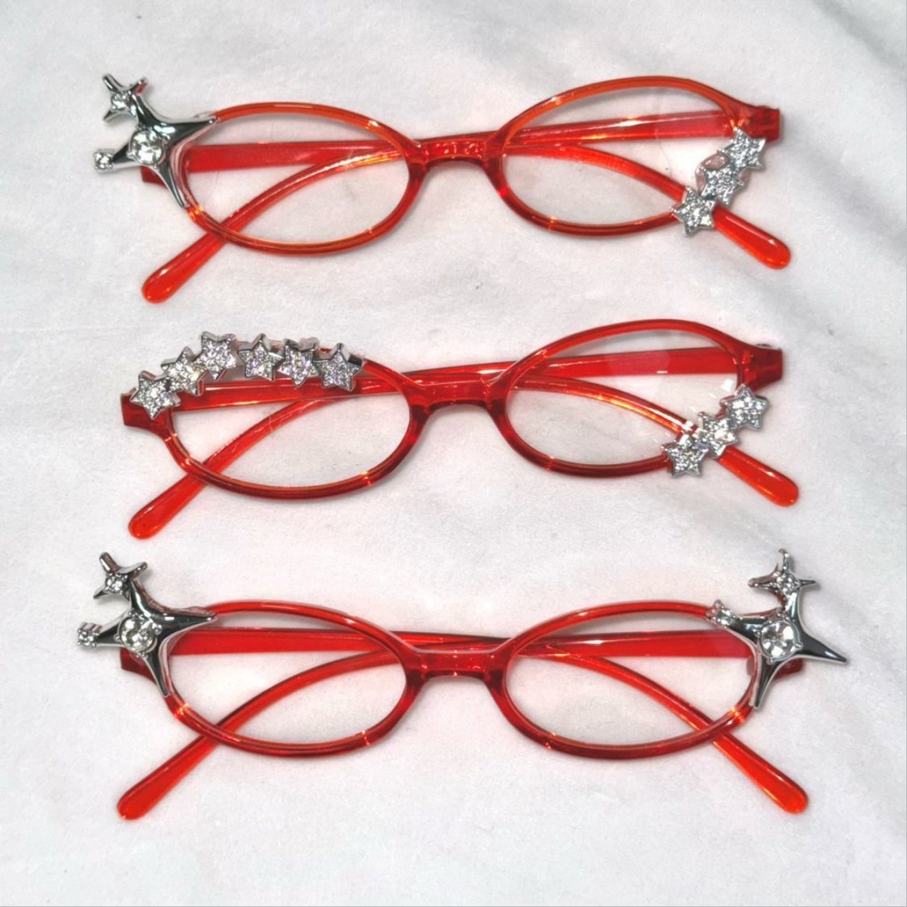 Sunglasses Cat Eye - Kacamata Dekorasi Mata Kucing Berhias Batu