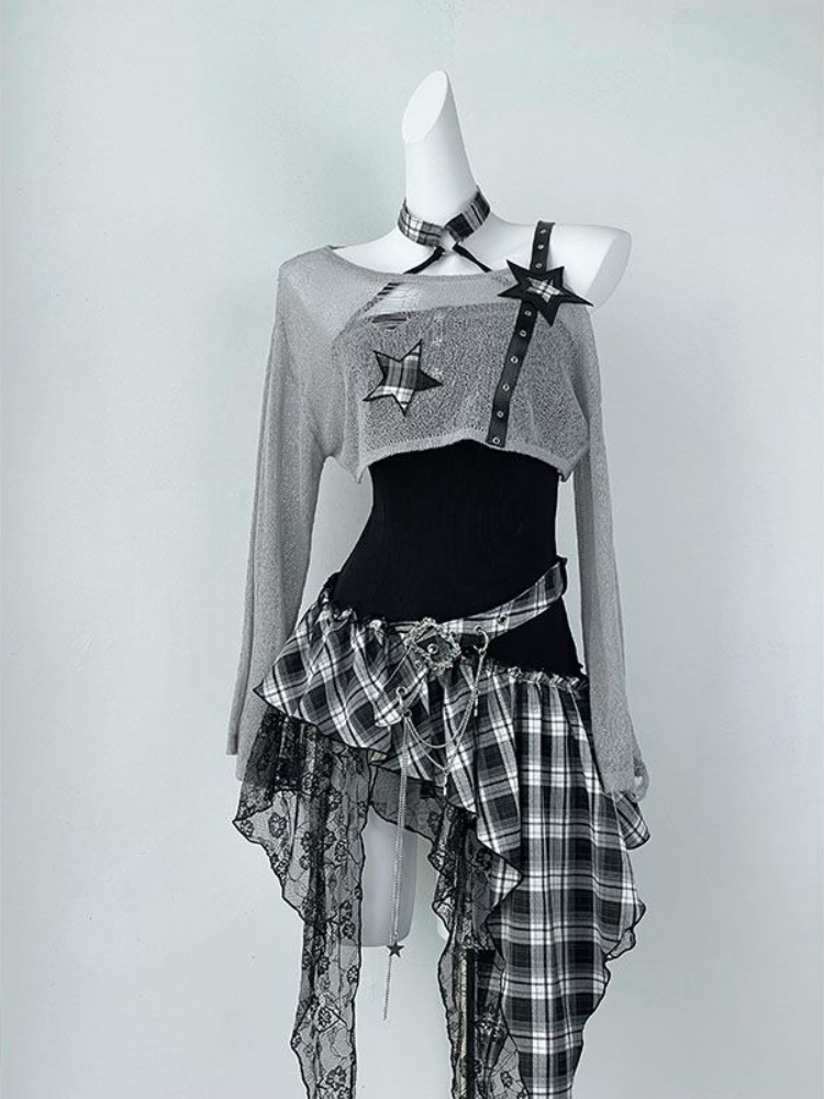 Cover Up Kaftan - Set Tidak Beraturan Desain Anak Perempuan