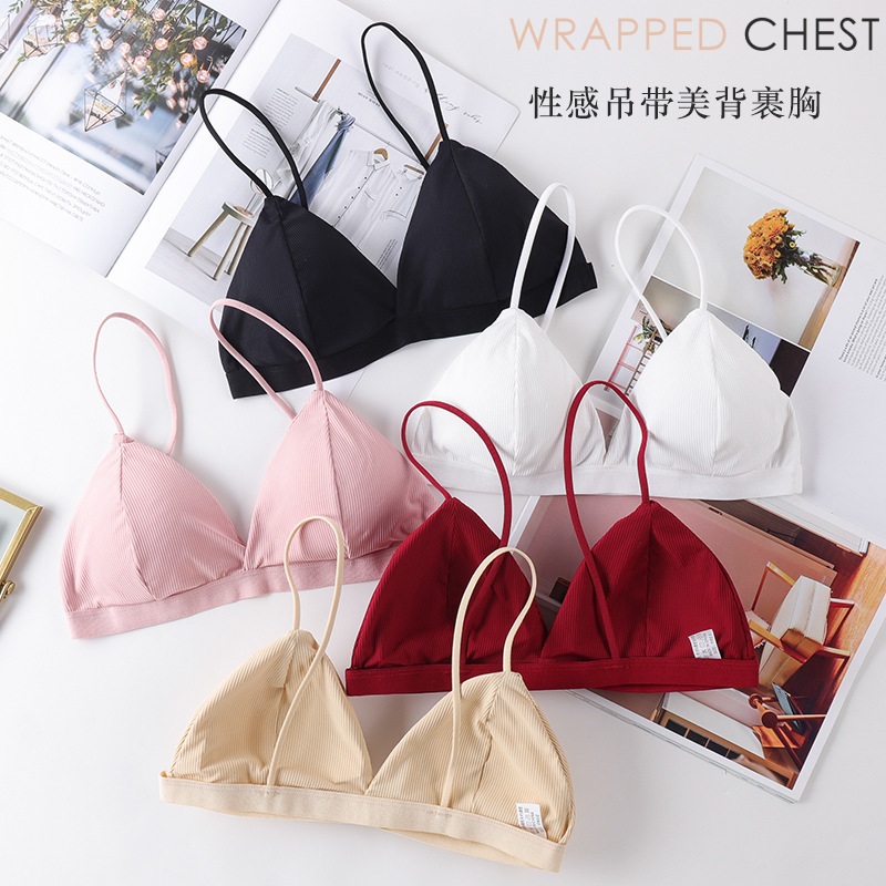 Bralette Triangle Set - Pakaian dalam Lingerie seksi 3D zn01,