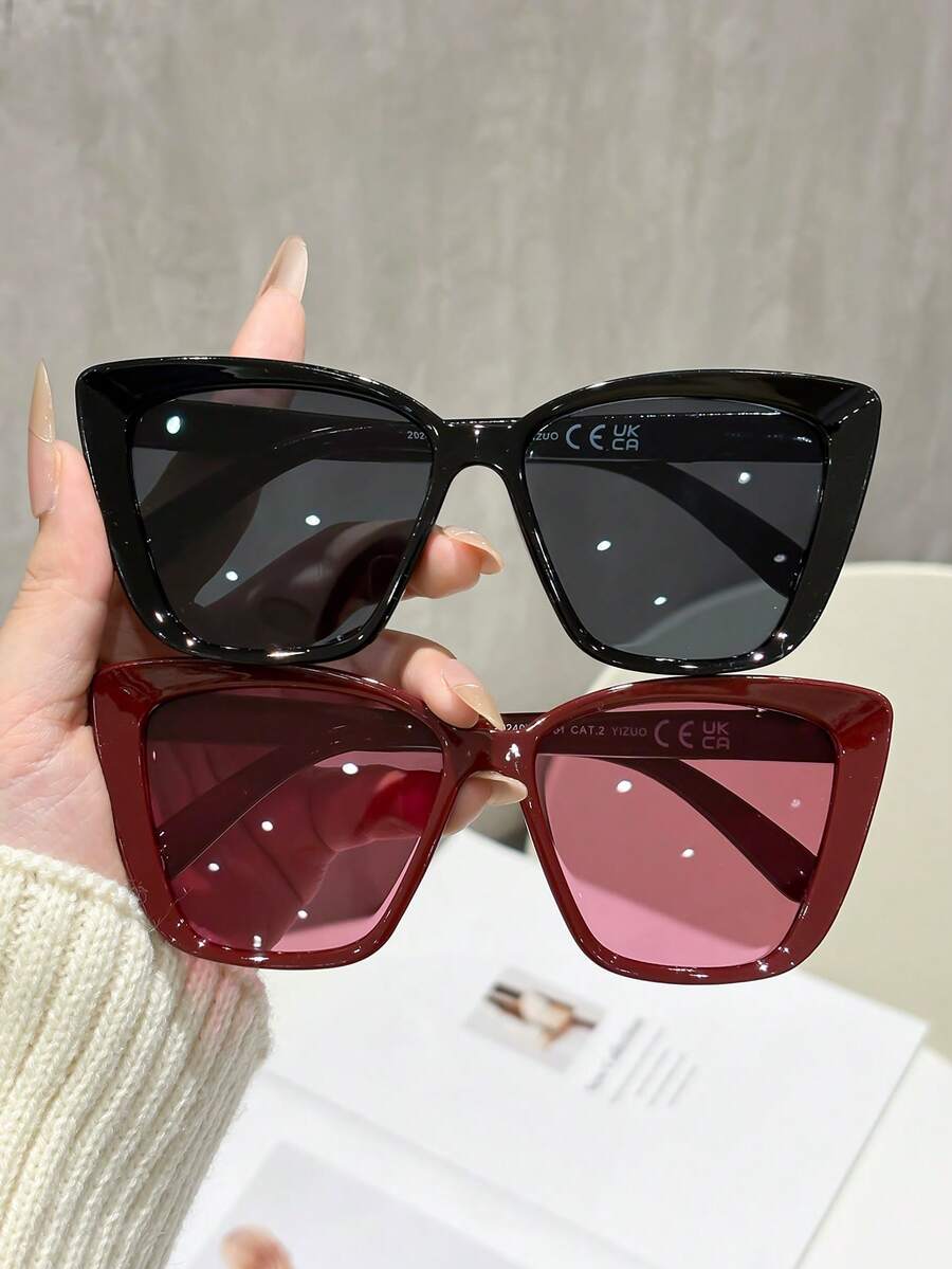 1 Pasang Kacamata Fashion Klas - Sunglasses Cat Eye ulasan dan harga