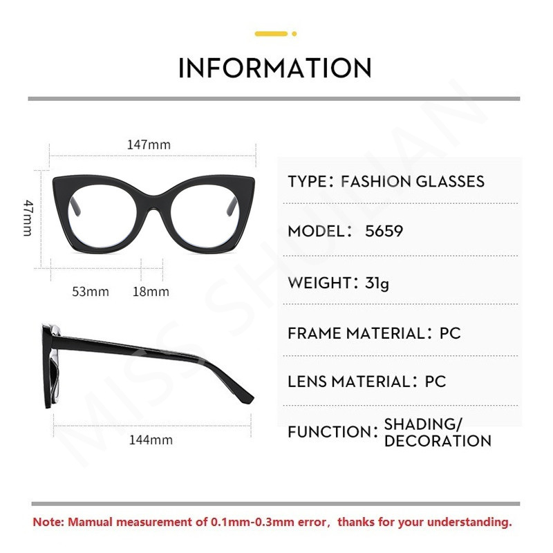 Tren Kacamata Wanita Modis Ter - Sunglasses Cat Eye ulasan dan harga